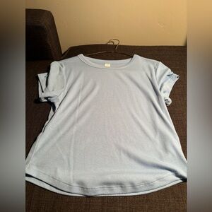 Blue short sleeve